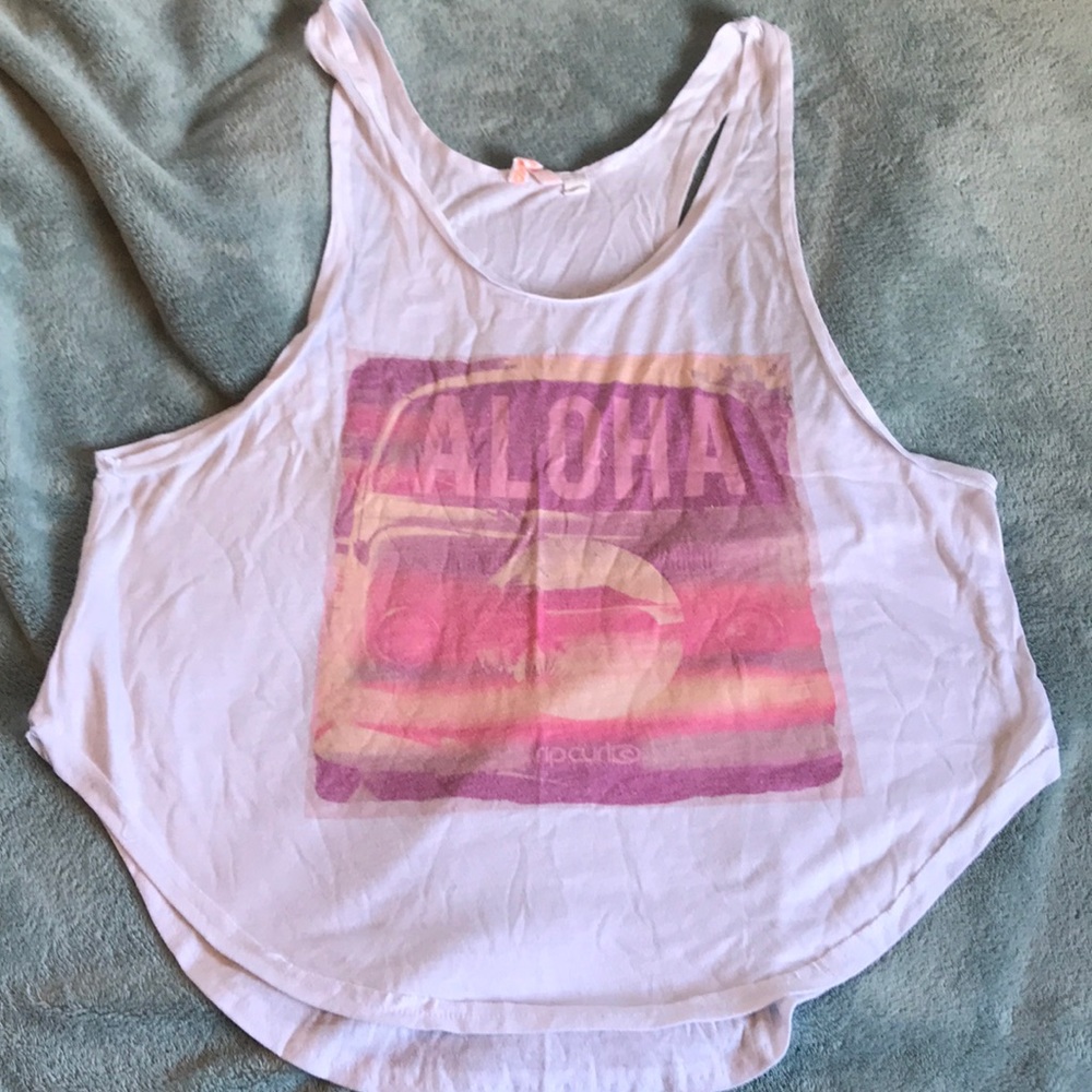 White tank top
